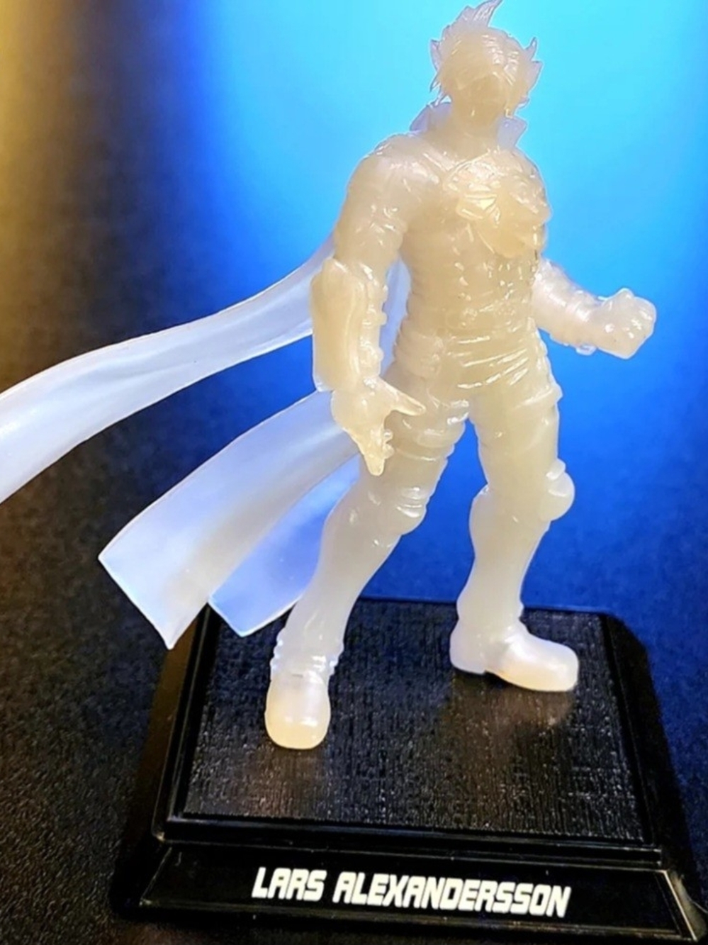 Tekken 6 Lars Alexandersson Pearl Clear Trading Figure Bandai Collectible Toy